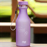 550mL BPA Free Leak proof Unbreakable Yoga Water Bottle
